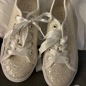 Sparkle bridal sneakers
